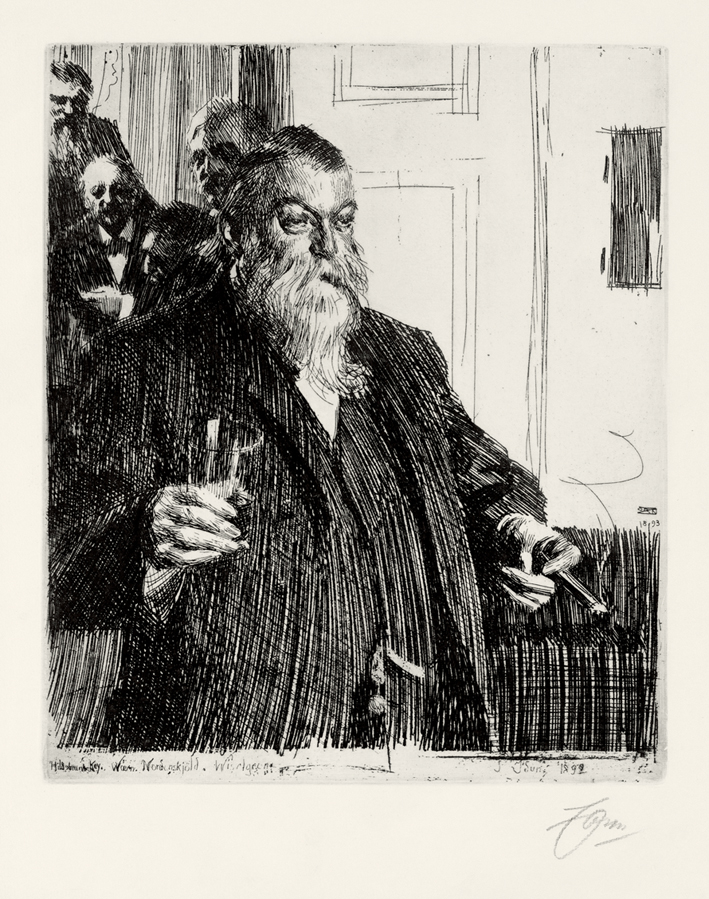  安德斯·莱奥纳德·佐恩 Anders Leonard Zorn —— 佐恩(素描) (75)